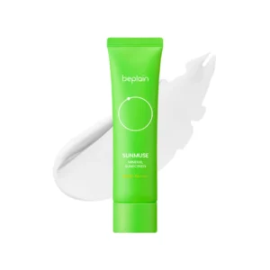 Kem Chống Nắng Xanh Lá Beplain Sunmuse Mineral Sunscreen SPF50+ PA++++ 50ml