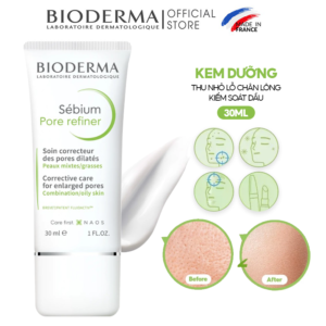 Kem Se Khít Lỗ Chân Lông Bioderma Sébium Pore Refiner (30ml) – Giải Pháp Cho Làn Da Mịn Màng