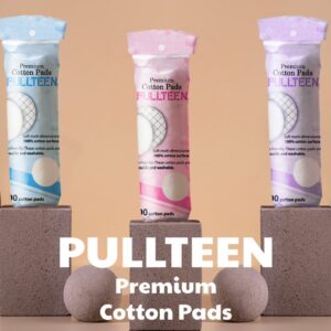 Bông Tẩy Trang Đa Chiều Pullteen (100 Miếng) - Làm Sạch Sâu Và Bảo Vệ Da