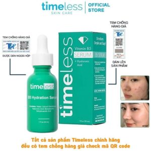 Serum Timeless Vitamin B5 Làm Dịu và Phục Hồi Da (30ml)