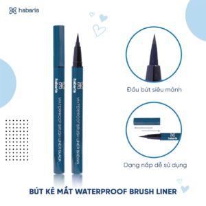 Bút Kẻ Mắt Habaria Waterproof Brush Liner