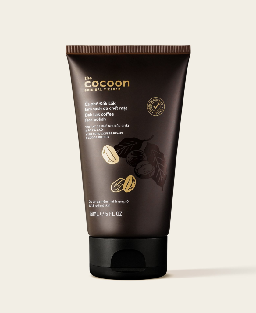 Tẩy Tế Bào Chết Cocoon 150ml - cà phê Đắk Lắk làm mềm mịn săn chắc tươi sáng da