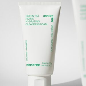 Sữa Rửa Mặt Innisfree Green Tea Amino Cleansing Foam (150g) - Dưỡng Ẩm Da Từ Trà Xanh