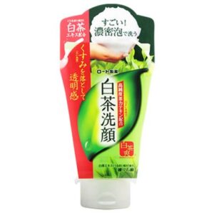 Sữa Rửa Mặt Trà Xanh Rohto Shirochasou (120g) - Làm Sạch Sâu Và Tươi Mát