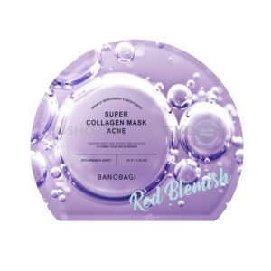 Mặt Nạ Giảm Mụn Banobagi Collagen Tím (30g)