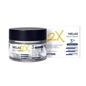 Kem Dưỡng Ban Đêm Pretty Skin Melas 2X (50ml)