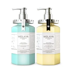 Bộ Dầu Gội Xả Nấm Truffle Weilaiya - Phục Hồi Đa Tầng (450ml mỗi chai)