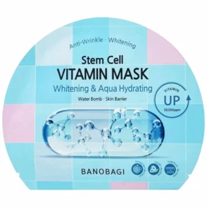 Mặt Nạ Cấp Ẩm và Sáng Da Banobagi Stem Cell Vitamin Mask Whitening And Aqua Hydrating (30g)