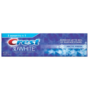 Kem Đánh Răng Crest 3D White Arctic Fresh Trắng Răng và Thơm Mát (136g)
