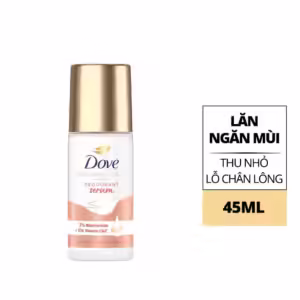 Lăn Khử Mùi Dove Radiant + Care Serum Dưỡng Trắng và Làm Mềm (45ml)
