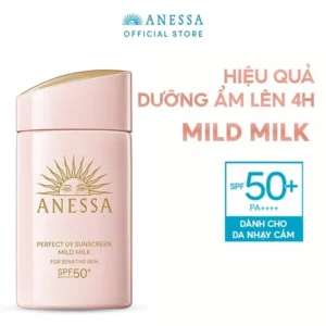 Sữa Chống Nắng Dịu Nhẹ Anessa Perfect UV SPF 50+ PA++++ (60ml)