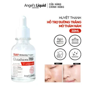 Serum Angel's Liquid 7Day Glutathione 700 Trắng Da, Giảm Thâm (30ml)