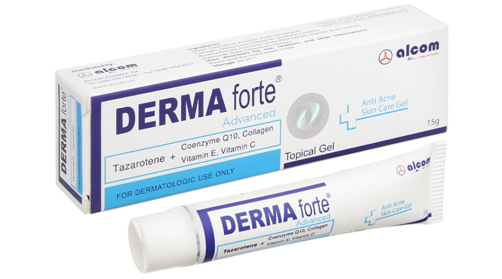 Gel Trị Mụn Derma Forte Advanced (15g) - Ngừa Thâm, Mờ Sẹo, Dưỡng Da
