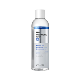 Nước hoa hồng Wellage cấp ẩm Real Hyaluronic 100 Toner (200ml)