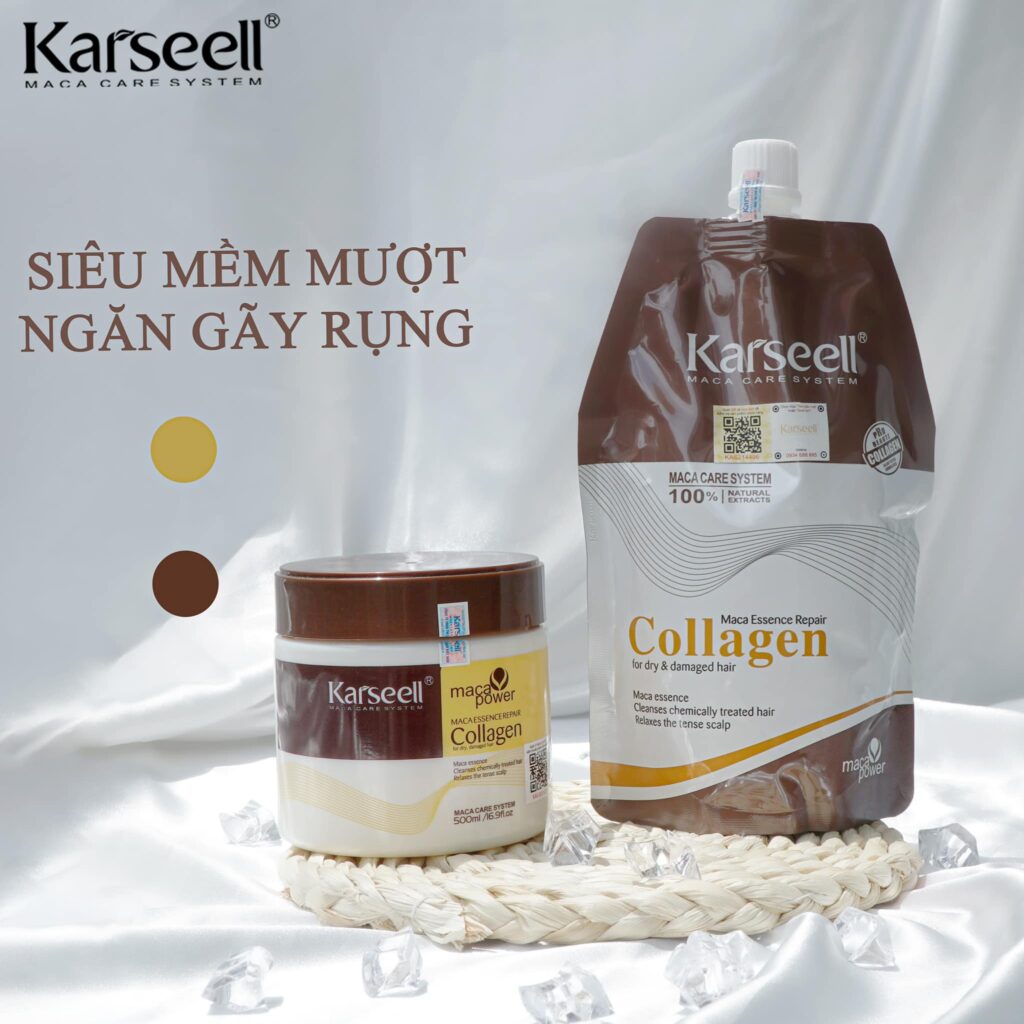 Dầu Hấp Tóc Karseell Maca Collagen Phục Hồi và Làm Mềm Tóc (100ml)