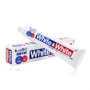 Kem Đánh Răng Lion White & White Trắng Răng và Loại Bỏ Mảng Bám (150g)