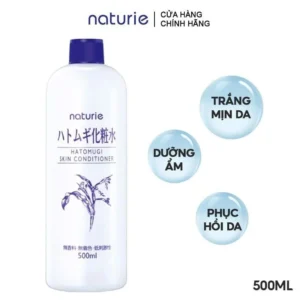 Nước hoa hồng Naturie cấp ẩm chiết xuất ý dĩ Hatomugi Skin Conditioner (500ml)