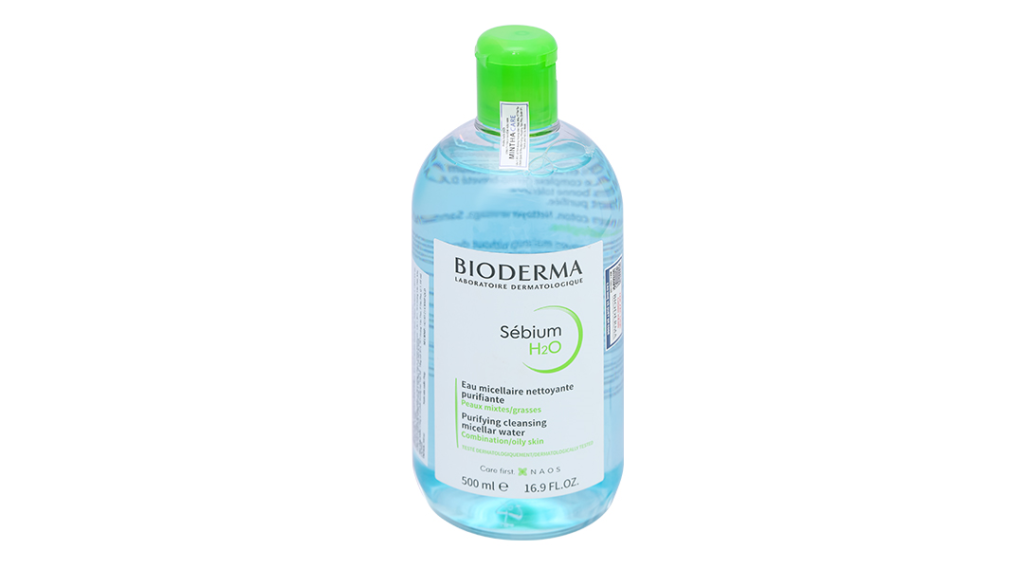 Nước Tẩy Trang Bioderma Sebium H2O Cho Da Dầu & Hỗn Hợp (500ml)