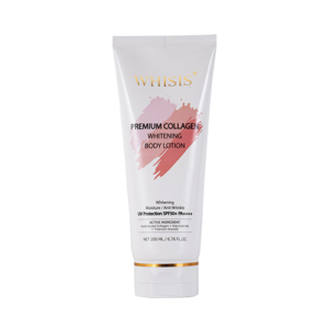 Kem Dưỡng Thể Trắng Da Chống Nắng WHISIS Premium Collagen - SPF50+/PA++++ (200ml)