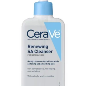 Sữa Rửa Mặt CeraVe SA Smoothing Cleanser (236ml) - Xanh Dương, Làm Mịn Và Làm Sạch Da