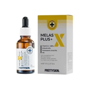 Tinh Chất Pretty Skin Melas X Plus+ Dưỡng Trắng và Mờ Thâm (30ml)