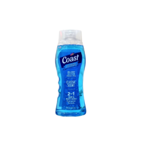 Tắm gội nam Coast Classic Scent 2in1 – Hương thơm tươi mát và năng động – 532ml