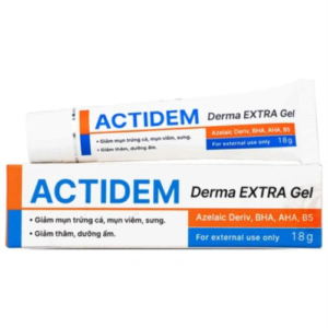 Kem bôi da Actidem Derma Extra Gel 18g – Ngăn ngừa mụn, dưỡng da và hạn chế thâm sau mụn