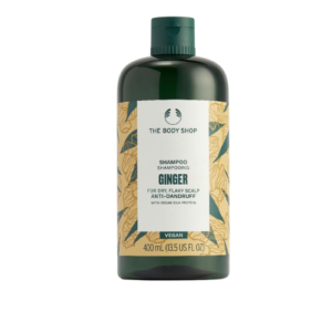 Dầu Gội The Body Shop Ginger Scalp Care Shampoo – Chiết Xuất Gừng Cho Tóc Khô Ngứa & Trị Gàu 400ml