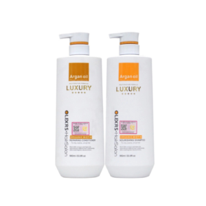 Bộ Dầu Gội Xả Phục Hồi, Chống Rụng Tóc Olexrs Hair Salon Argan Oil Luxury (2 Chai x 960ml)