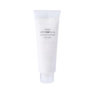 Sữa Rửa Mặt Muji Mild Face Soap Nhật Bản cho da nhạy cảm, se khít lỗ chân lông 100g