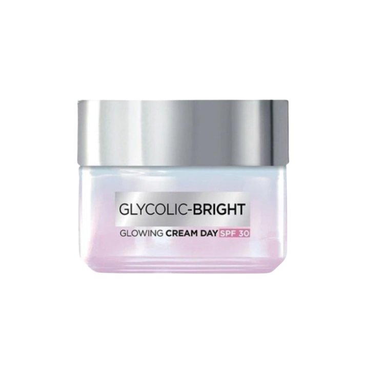 Kem dưỡng Loreal Hồng Glycolic Bright ban Ngày SPF30+