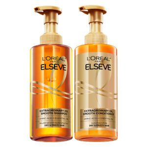 Bộ Dầu Gội Xả Loreal Paris Extraordinary Oil Smooth 440ml