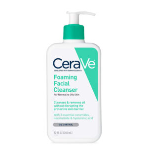 Sữa Rửa Mặt CeraVe Da Dầu 355ml – Làm Sạch Sâu, Kiểm Soát Dầu Nhờn