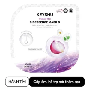 ( Miếng Lẻ ) Mặt nạ sợi Bioessence Mask Keyshu Hành Tím Botanic