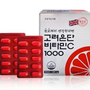 Eundan - Viên Uống Vitamin C 1000mg (Hộp 120 Viên) CÔNG TY